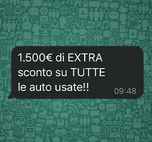 Tutto l'usato Trivellato scontato di € 1.500 EXTRA